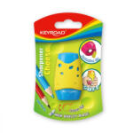 Keyroad Hegyező 2 lyukú tartályos, fedeles Keyroad Cheese vegyes színek (KR971158) - nyomtass-olcson