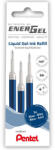 Pentel Tollbetét 3 db/csomag 0, 35mm Pentel EnerGel LR7-3C írásszín kék (LR7-3C) - nyomtass-olcson