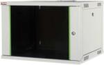 Lande LN-EUBOX16U5460-LG-1 EURObox 19" 16U 540x600 szürke fali rack szekrény (LN-EUBOX16U5460-LG-1) - megaplace