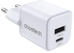 Choetech PD30W két portos fali töltő 1C1A (fehér)
