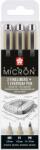  Sakura Pigma Micron Fineliner műszaki tollak Black 3 db POXSDK3UR