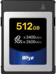 Wise 512GB CFexpress 4.0 Type B (CFX4-B512)