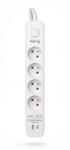 Kerg 4 Plug + 2 USB 3 m Switch (M02593)