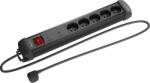 Lanberg 5 Plug 5 m Switch (SP1-05E-0500-BK)