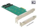 Delock 89473 PCI Express kártya - 2 db belső M. 2 B 110mm - Low Profile (DL89473) (DL89473)