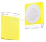 REMAX Cube RPP-8 Magsafe Vezeték Nélküli Gyorstöltő Powerbank 5000 mAh - Sárga (RPP-8_Yellow) (RPP-8_Yellow)