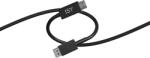 ISY DisplayPort 1.2 - HDMI 2.0 kábel, max 4K , 1, 5 méter, fekete (IDP-1032) (IDP-1032)