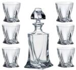 Bohemia Interactive kristály whisky set 7 részes exkluzív, dobozban - bareszkozok