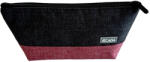 ECADA Penar etui tip borseta Ecada 786034RZ, 1 fermoar, Negru cu roz (786034RZ) Penar