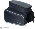 Basil SPORT DESIGN TOP TUBE FRAME BAG DOUBLE M keretes táska, 1, 5 l, fekete