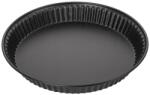 Zenker Quicheform Special - Tava de copt de inalta calitate pentru quiche-uri perfecte, 297 x 297 x 35 mm, 1800 ml, rezistent la caldura pana la 230degC, garantie producator de 5 ani, negru (7543)