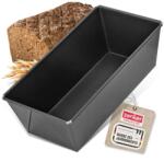 Zenker Tava de copt pentru paine Zenker 30 cm PURE, tava de tort King cu acoperire antiaderenta, tava de copt de inalta calitate (culoare: negru), cantitate: 1 bucata (3975)