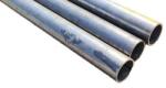  3/4" ( D26, 9x2, 6 ) fekete szavatolt minőségű (sárga jelölésű) hosszvarratos acélcső P235TR1