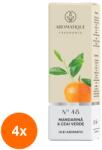 LCAA Set 4 x Ulei Aromat, Aromatique Mandarina si Ceai Verde, 10 ml, Ambalat la Cutie (GIL-4xLCA-ULC-AR-48-MAND-TEA)