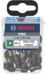 Bosch Tartozékok - PZ2 bit készlet, 25 db 2607002804 (2607002804)