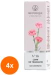 LCAA Set 4 x Ulei Aromat, Aromatique Lemn de Trandafir, 10 ml, Ambalat la Cutie (GIL-4xLCA-ULC-AR-16-ROSE-WD)