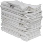 Prima Set 12 Prosoape Baie, Prima, Bumbac 100%, 30x50cm, 600G/M2, Albe (VTR-1352-30x50-12) Prosop