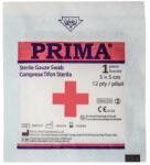 Prima Comprese Sterile Tifon, 5 cm x 5 cm, Material Tesut, 12 Straturi, Prima, 100 Bucati (VTR-1890-100)