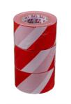 Z-tools Banda Avertizare, 300 m, Alb/Rosu (ZLN-ZLN6768)