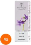 LCAA Set 4 x Ulei Aromat, Aromatique Violete, 10 ml, Ambalat la Cutie (GIL-4xLCA-ULC-AR-19-VIO)