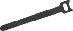 Kleiber GZBT08 Tépőzáras vezetékkötegelő 150 x 12 mm 10 db / csomag - Fekete