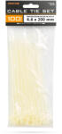 Kleiber GZBT08 Vezetékkötegelő 200 x 4, 6 mm 100 db / csomag - Fehér