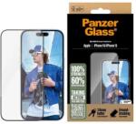 mobilNET PanzerGlass Tvrzené sklo UWF pro Apple iPhone 15/16 Black
