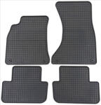 Petex Set 4 covorase auto din cauciuc PETEX, negru, compatibil cu Audi A4 11/2007-09/2015, A4 Avant 05/2008-09/2015, A4 Allroad 2009-05/2016, A5 Sportback (13310PX_)