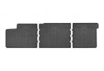 FroGum Covorase auto Volkswagen T6, caroserie Van, fabricatie 06.2015 - prezent, rand 2, cabina dubla (D00731#2)