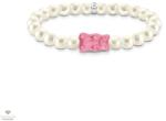 THOMAS SABO x HARIBO rózsaszín gumimaci gyöngy karkötő 17 cm - A2154-082-9-L17