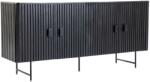 Eleonora Remi fekete fa komód, 170 x 45 cm (ELE-95663)