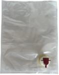  BAG IN BOX zacskó átlátszó 3 literes /meleg töltésű/ - 80C°-ig - /MEL/VTP/H Smurfit