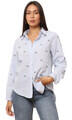 La Modeuse Ingek / Blúzok 74211_P175612 Kék EU S