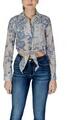 GUESS Ingek / Blúzok LS ADELAIDE BOW W5GH03 WH4K2 Kék EU M