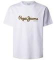 Pepe Jeans Rövid ujjú pólók PM509721 DORIAN TEE Fehér EU L