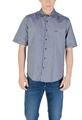 HUGO BOSS Rövid ujjú ingek Rash_2_M 10260292 01 50537332 Kék EU 3XL