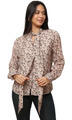 La Modeuse Ingek / Blúzok 73689_P173874 Bézs EU M