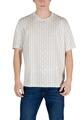 EAX Hosszú ujjú galléros pólók XM001228 AF10356 Fehér EU XL