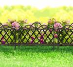 Garden of Eden Virágágyás szegély / kerítés - 45 x 35 cm - műanyag (11468B)