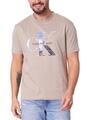 Calvin Klein Jeans Hosszú ujjú galléros pólók PHOTO MONOGRAM TEE J30J327483 Bézs EU XL