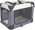 Kerbl Journey szállító doboz - szürke/bézs, 70 x 52 x 52 cm