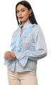 La Modeuse Ingek / Blúzok 74423_P175932 Kék EU M