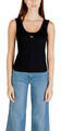 Guess Trikók / Ujjatlan pólók SL TRIANGLE BLING RIB TANK W3YP68 KA0H1 Fekete EU L