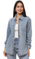 La Modeuse Ingek / Blúzok 74360_P175831 Kék EU M / L