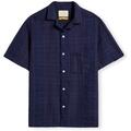 Portuguese Flannel Hosszú ujjú ingek Crupao Shirt - Navy Kék EU S
