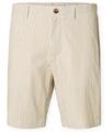 Selected Rövidnadrágok Regular Shorts Karl - Kelp/Egret Bézs EU L