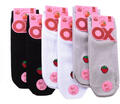 Ox Zoknik -STRAWBERRY Sokszínű 36 / 41