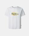 Pepe Jeans Rövid ujjú pólók PM509959 MILTON TEE Fehér EU S