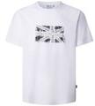 Pepe Jeans Rövid ujjú pólók PM509720 FLAG BW Fehér EU XL