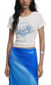 Desigual Rövid ujjú pólók REPRIS TS PLANET 25WWTKX6 EU M